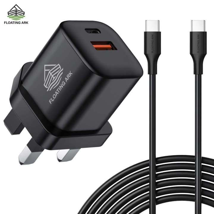 USB-A+C Charger (Fast Charge) 20W