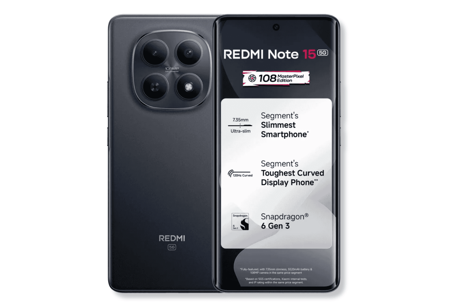 Redmi Note 15 Series promo phone